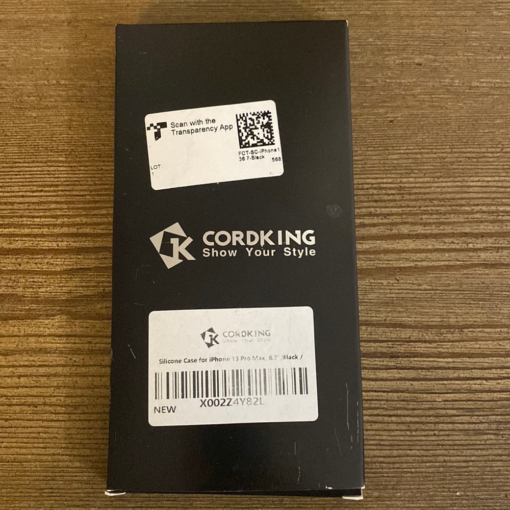 Cordking- Silicone Case for iPhone 13 Pro Max